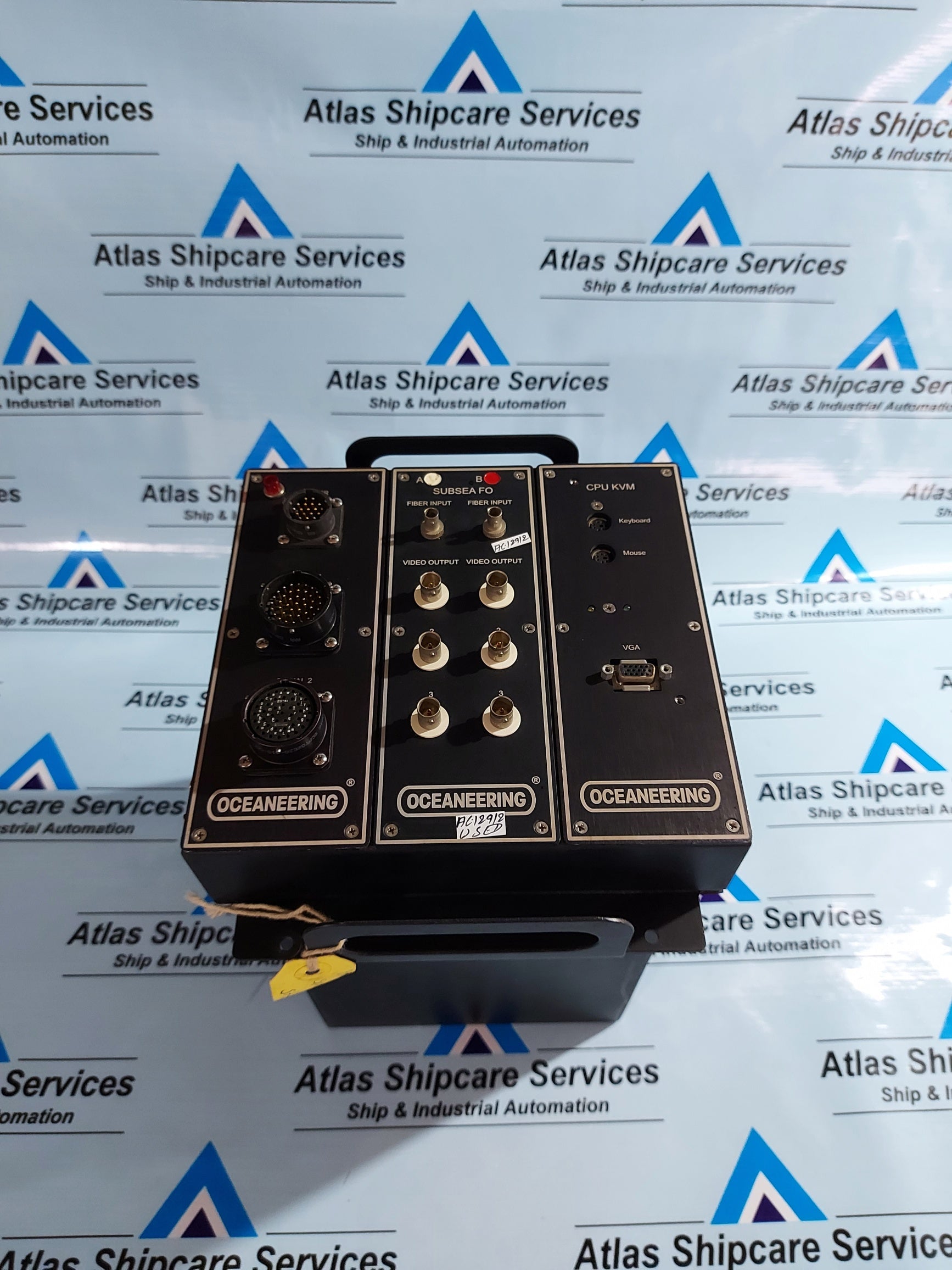 OCEANEERING 0298279 CPU KVM CONTROLLEROCEANEERING 0298279 CPU KVM CONTROLLER OCEANEERING 0298279 CPU KVM CONTROLLER SUBSEA FO CPU KVM CONDITION : USED 2 PCS REF.NO : AC129/6.000